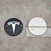 Автомобильные наклейки Tesla 20 шт. 56 мм Автомобильные эмблемы Наклейки на центральные колпачки ступиц для Tesla Model S Model 3 2024 Model Y X Защитные накладки на центр колеса