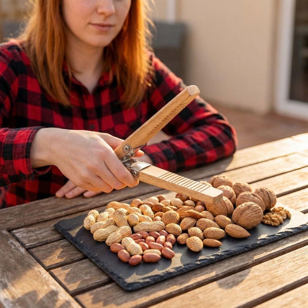 Manual Peanut Shell Remover Handmade Chestnut Opener Portable Nutcracker Home Use