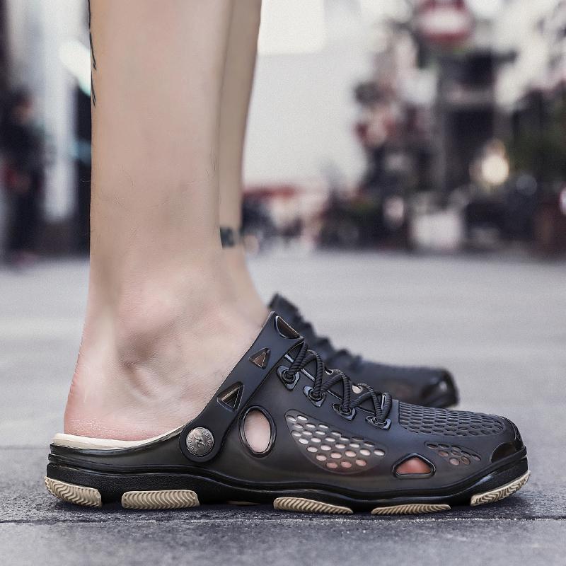 New Fashion Ultra Light Oversized Men's Shoes Sandals Beach Shoes