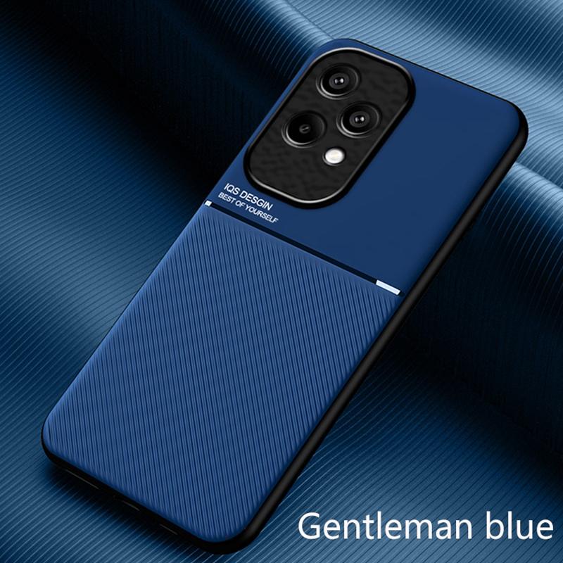Магнитный чехол из искусственной кожи для Honor 200 Lite 5G, задняя крышка, матовый силиконовый чехол для телефона с полной защитой для Honor 200 Pro Honor200