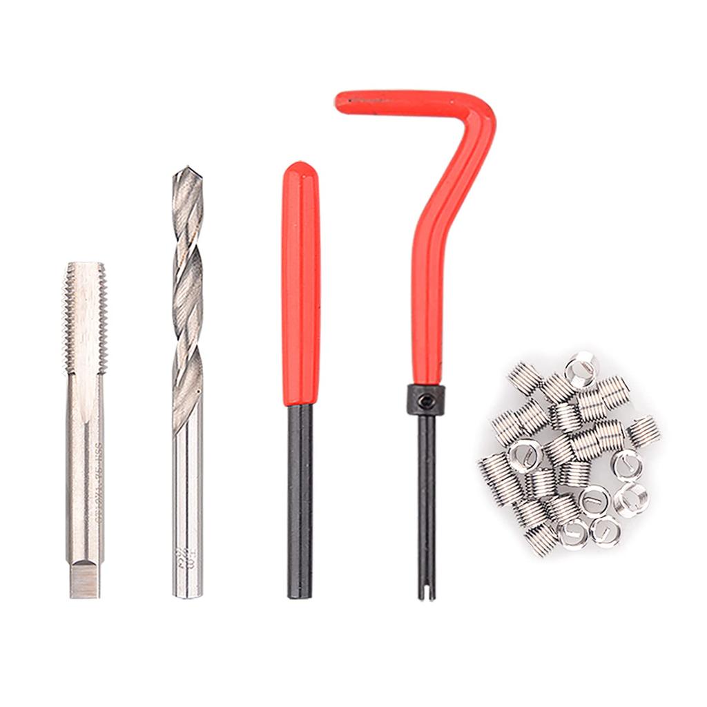 DAYUAN Набор для ремонта винтовых отверстий из 88 предметов, восстановление резьбы винтового отверстия, ремонтный комплект для восстановления отдачи Helisert M6 M8 M10