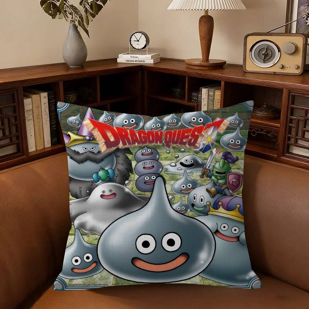 Мультяшный Слайм D-dragon Quest Детская наволочка чехол для диванной подушки украшение для дома детская игрушка