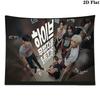 TXT Poster Wall Tapestry Aesthetic Wall Hanging Printed Fabric Blanket Decorative Tapestries for Bedroom Living Room Home Decor