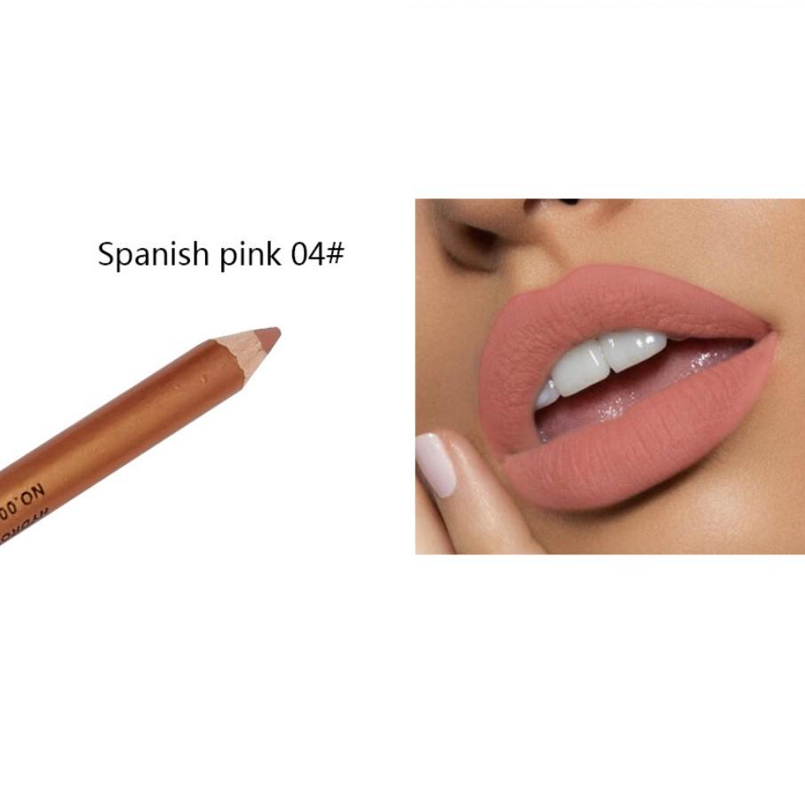 Двухцветный карандаш для губ, бархатная матовая помада, ручка для макияжа глаз, ручка для теней для век, прочный водонепроницаемый легкий легкий макияж, карандаш для бровей