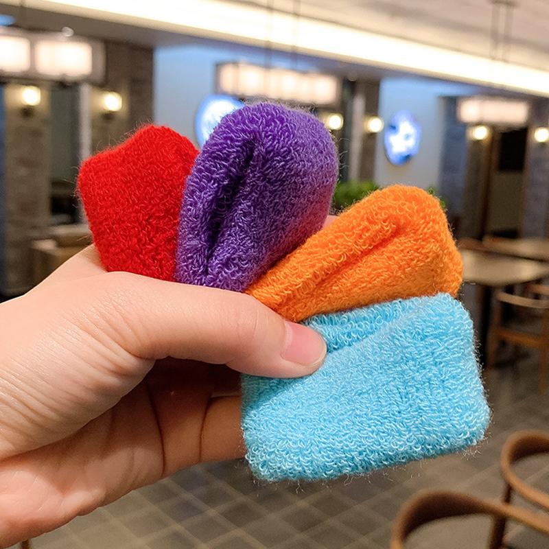 12 шт./пакет, красочные резинки для волос для женщин и девочек, веревка, эластичные широкие резинки ярких цветов, резинки для волос, аксессуары для волос