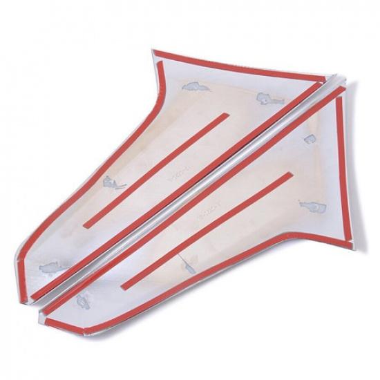 Серебристая накладка-молдинг на заднее стекло для Chevrolet Equinox 2017-19