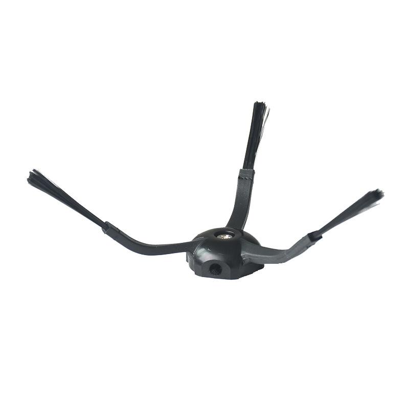 2Pcs 3-Armed Side Brush for Roborock T7S/T7S Plus/G20/S8/S8+/S8 Ultra Accessories (Black)