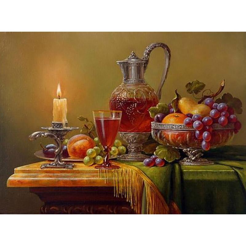 Фрукты DIY 5D алмазная живопись полная круглая дрель мультфильм Алмазная вышивка крестиком мозаика наборы настенное искусство домашний декор