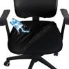 Chair Cover Office Computer Chair Split Seat Cover Washable Backrest Cover Seat Cushion Slipcover Removable Arm-chair Protector