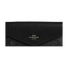COACH ogo Logo Coated Canvas Wallet Regular Women's Charcoal and Black Charcoal and black