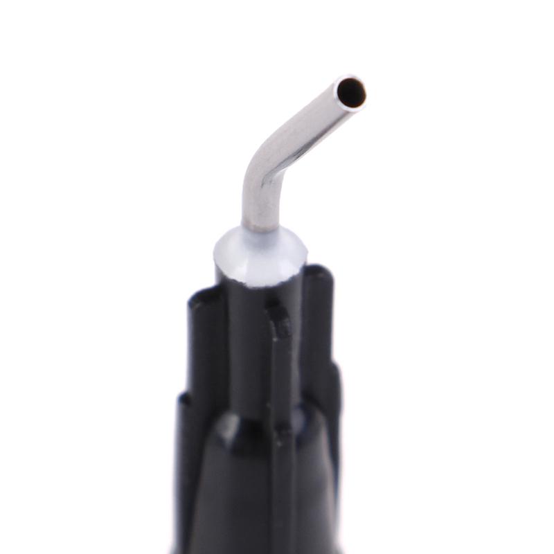 100X изогнутые иглы для ирригации зубов, шприц для текучих композитов Flow Dentals