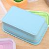 350ML/800ML Silicone Folding Lunch Box Portable Lightweight Food Storage Container for Office School Home