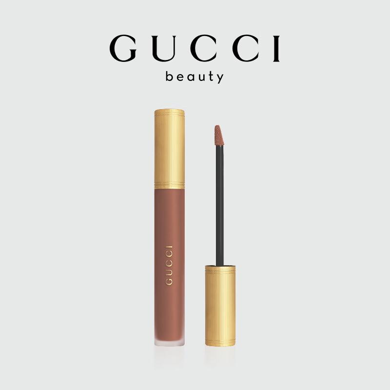 Gucci Жидкая помада Voile Lip Liquid 308 Терракотовый Оранжево-Коричневый