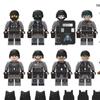 M8012 Военный строительный блок, фигурка, полицейская собака, игрушка в сборе из мелких частиц