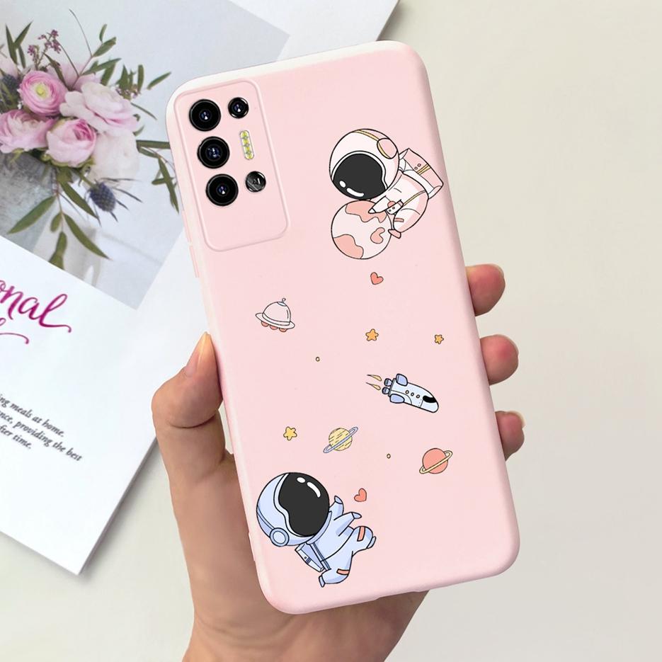 Чехол для Tecno Pova 2 LE7 LE7n Милый Мультяшный Динозавр Мягкий Силиконовый Чехол для Телефона Для Tecno Pova 2 Pova2 Задняя Крышка 6.9'' Сумки