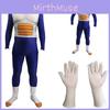 Стильный аниме комбинезон Vegeta Dragon Ball Z для косплея для всех возрастов