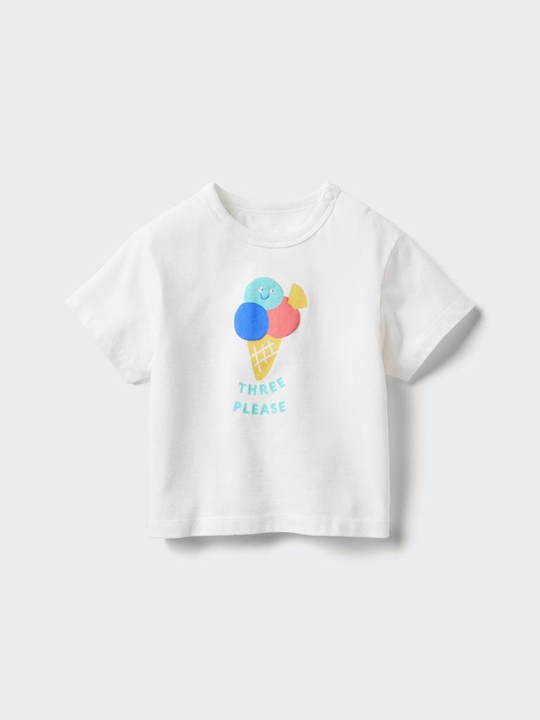Uniqlo Japan Air Rhythm Cotton Crewneck Tee
