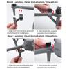 Foldable Landing Gear for DJI Air 3/3S Drone Quick Release Extension Bracket Drone Body Support For DJI Air 3S/Air 3 Accessories
