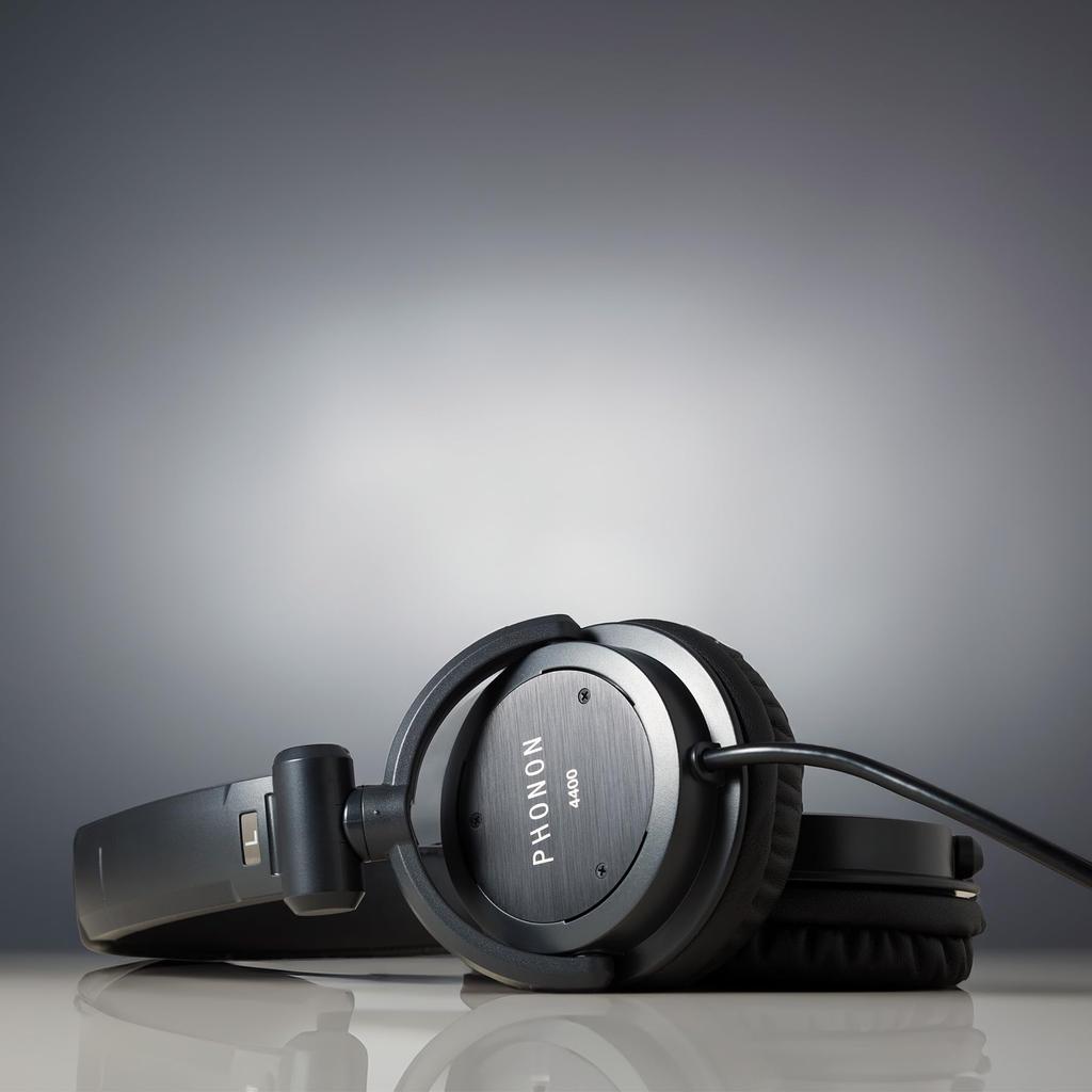 PHONON 4400 Мобильные наушники Складные Проводные Закрытые DJ Hi-Fi Накладные