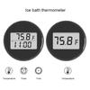 Термометр для ледяной ванны с таймером, отображением времени и температуры, водонепроницаемый IPX6, цифровой высокоточный плавающий измеритель температуры воды для холодового погружения