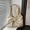 Сумка-бант через плечо большой вместимости, летняя новинка, простая и красивая сумка под мышкой, модная сумка-тоут