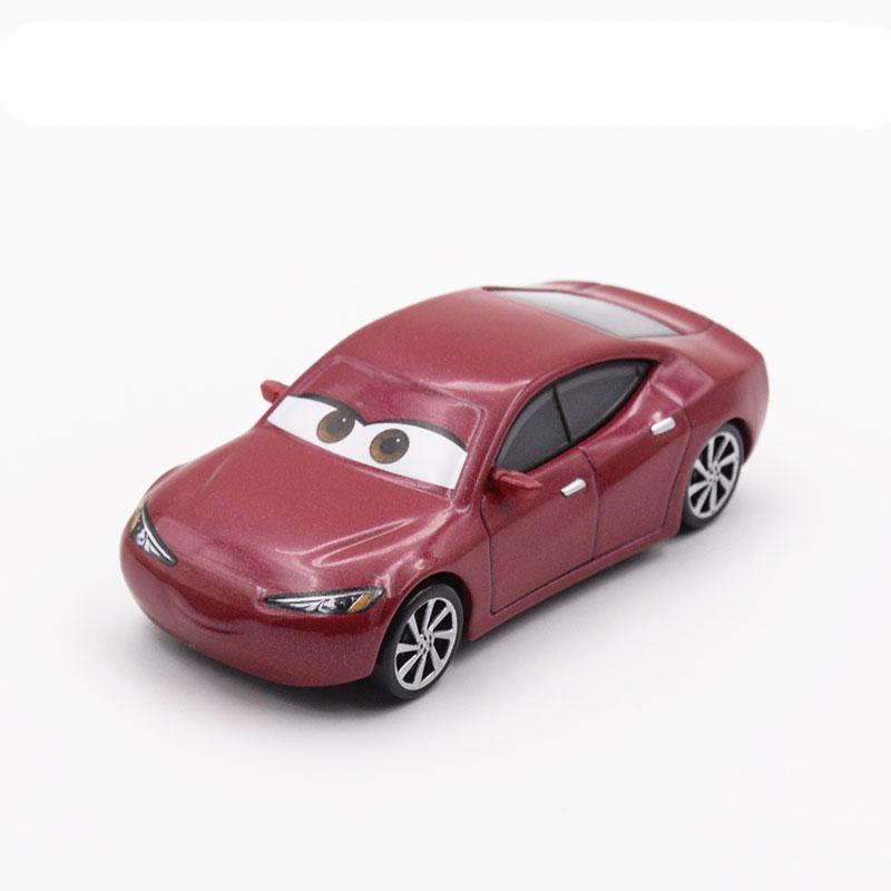 1:55 Машинок Pixar Очень быстрая Молния МакКуин Красная Салли Гвидо Луиджи Мэтр Сплав Металл Литье под давлением машинки дети Подарок