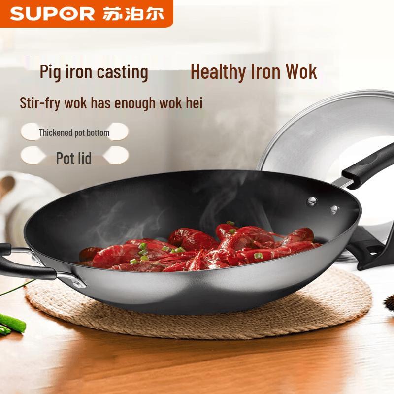 Supor Cast Iron Wok