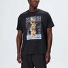 Kith Мужская футболка с графическим принтом X Messi для Adidas, черная, ADKU4271