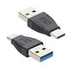 Адаптер USB 3.0 папа к USB C папа для высокоскоростной передачи данных и зарядки для различных устройств Type C