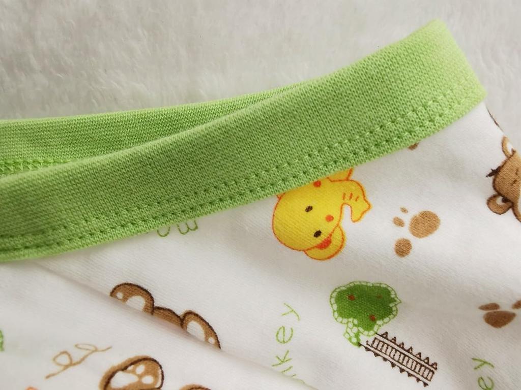 Waterproof Adult Diaper Cover, Incontinence Pants, Elderly Care Diaper, Bedwetting Cover, Training Pants, Green, Cute Monkey Design, ABDL (Size L)