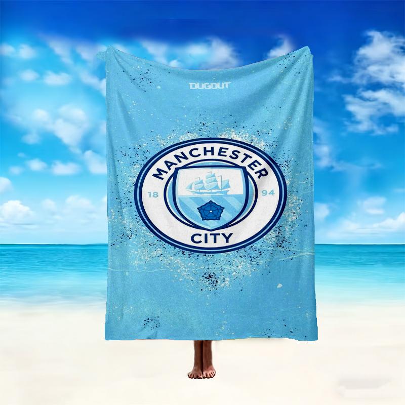 [Manchester United Manchester City Blanket] Creative Blanket for Women Men Family Friend on Birthday Mothers Fathers Day Valentines Day