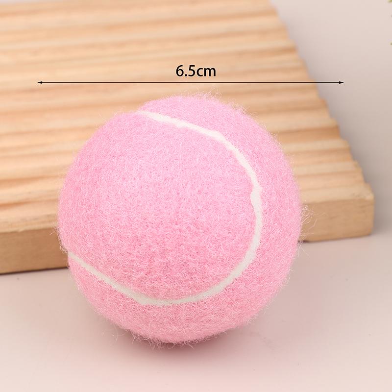 Эластичный волоконный каучук Открытый теннисный мяч Высокая эластичность Тренировочный развлекательный мяч Теннис для соревнований Тренировочные упражнения