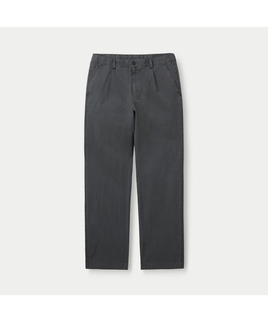 Silijeu Garment-Dyed Loose Straight Pants Sapnm26411Chx