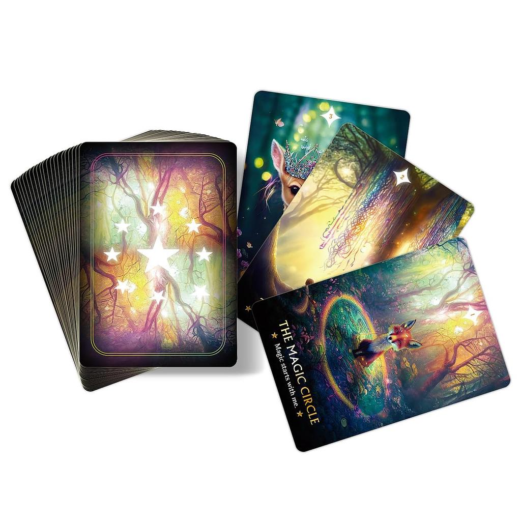 Oracle Cards Wish Craft Oracle Japanese Edition Affirmation Fortune Telling with Japanese Instruction Manual I.I.J