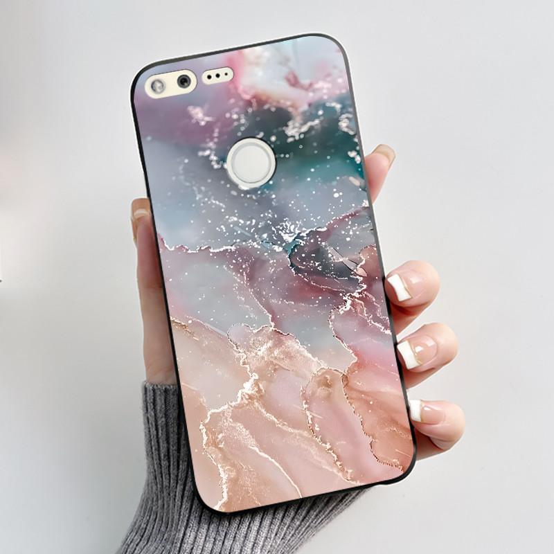 Роскошный Милый Кролик Любовь Мультяшный Забавный Чехол Для Google Pixel XL Pixel1 1 XL Черный Силиконовый Мягкий Чехол Для Телефона Защитная Задняя Крышка