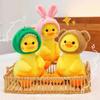 PP Cotton Dinosaur Hood Duck Plush Toys Soft Rabbit Hood Duck Stuffed Doll  Kids