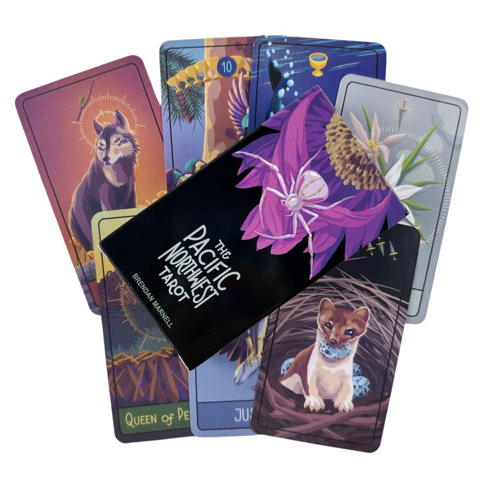 Карты Таро Аниме Модные Мультяшные Милые Для Начинающих Издание Оракул Настольные Игры Настольные Игры Для Вечеринки