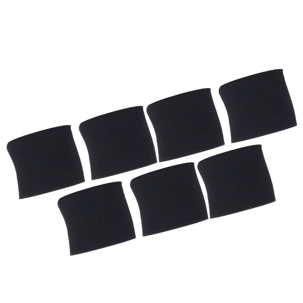 7PCS Black Speaker Guide Tube 72mm Diameter 60mm Height Bass Duct Speaker System