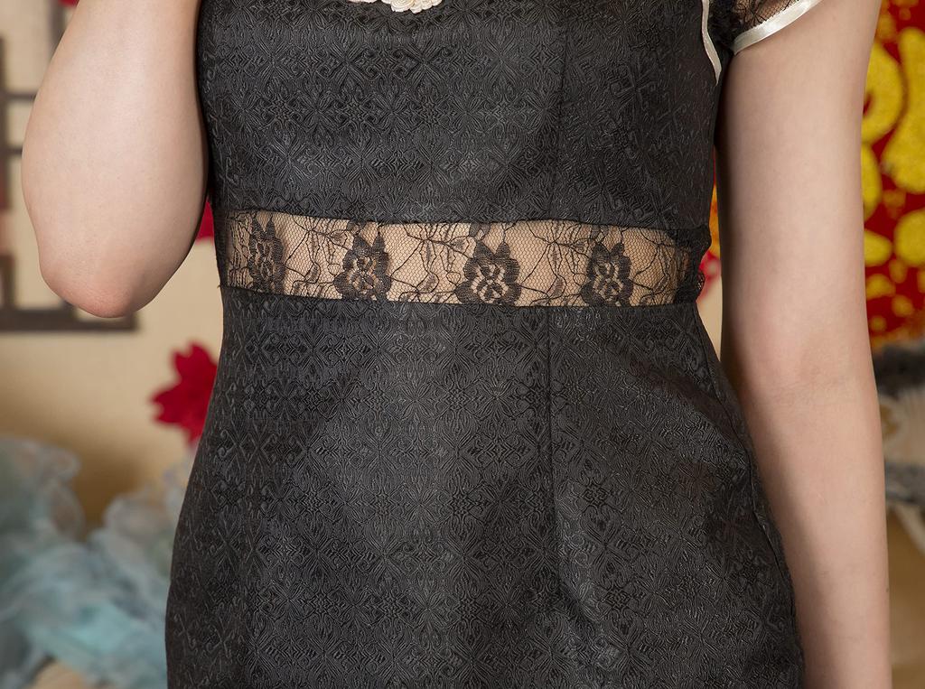 Clearstone Royal China Косплей Хэллоуин Кот Китай Bitter M Черный Женский