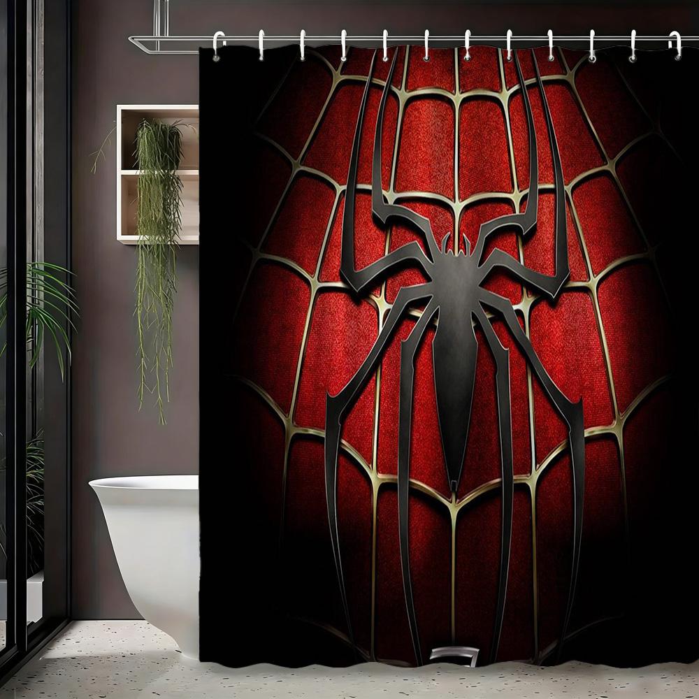 Водонепроницаемая шторка для душа Spider-Man Multiverse Collage для декора в стиле супергероев