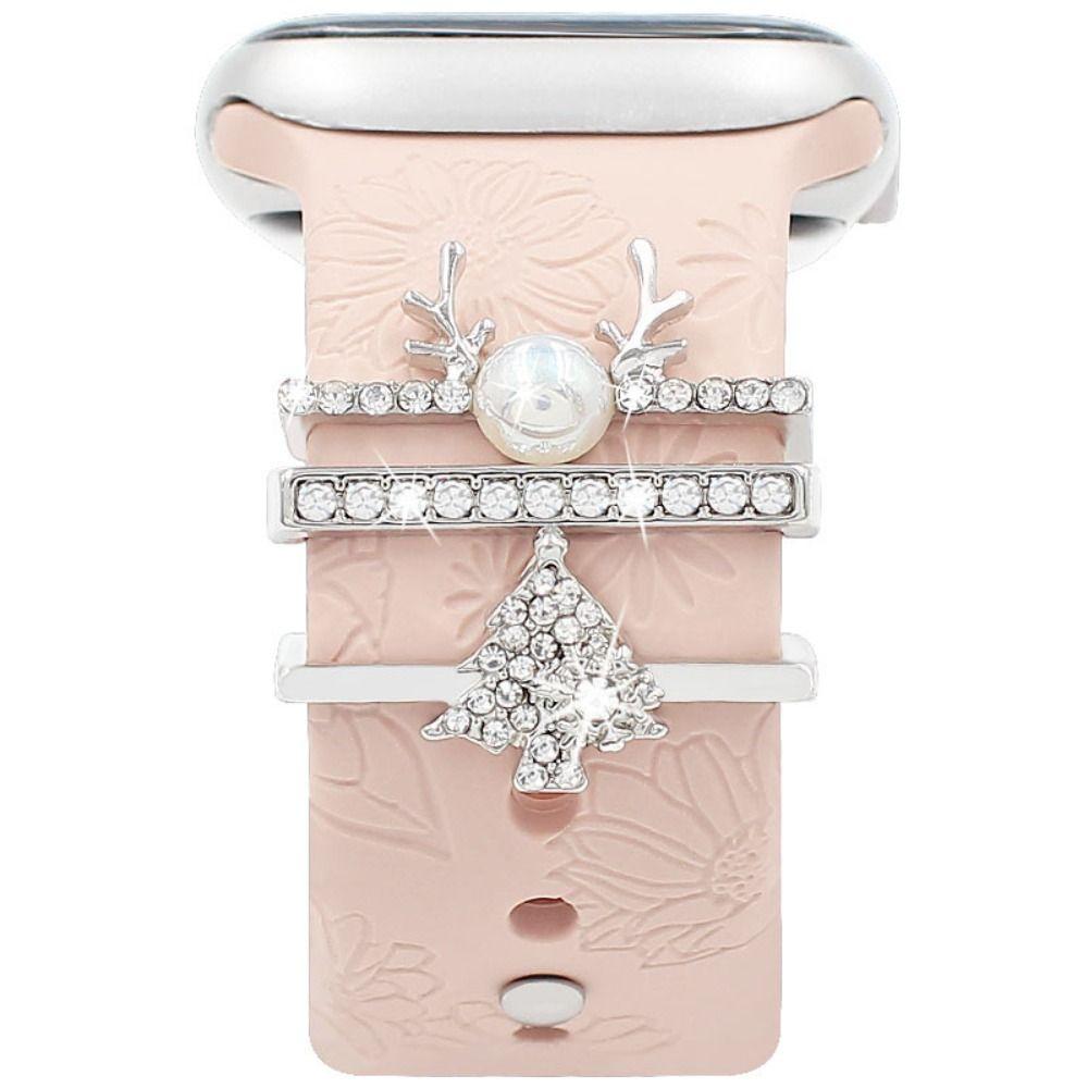 Ювелирный ремешок Декоративное кольцо Бриллиант Бриллиантовое украшение для ремешка Apple Watch Ремешок для часов