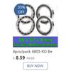 High quality 10pcs ABEC-5 608ZZ Deep groove ball bearing 608 ball Bearing 608 2Z metal Sealed 608 608Z 608ZZ 8*22*7MM