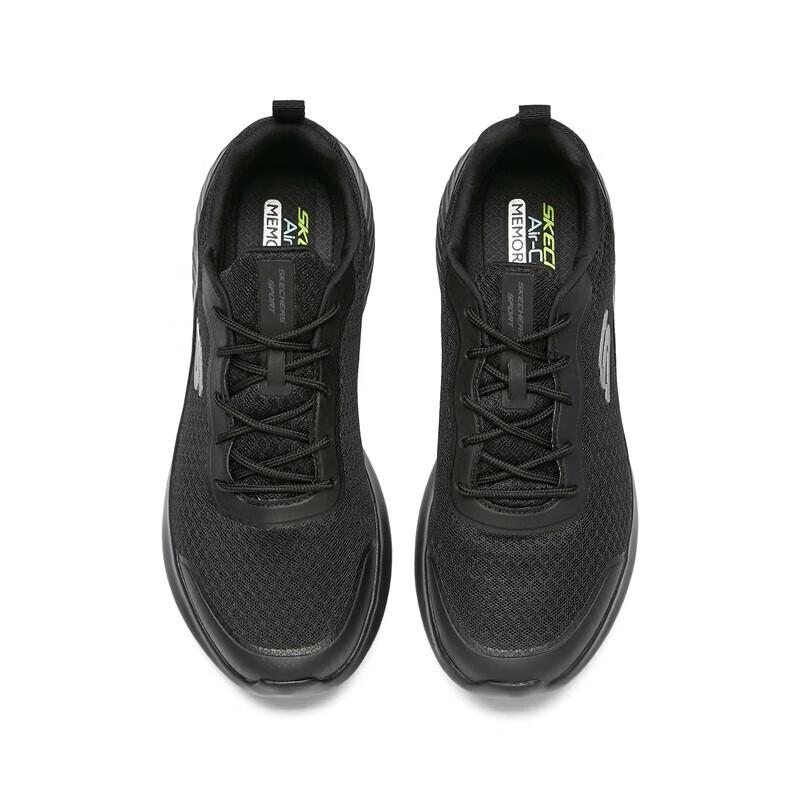 Skechers Мужские дышащие спортивные кроссовки из сетки 232005-BBK