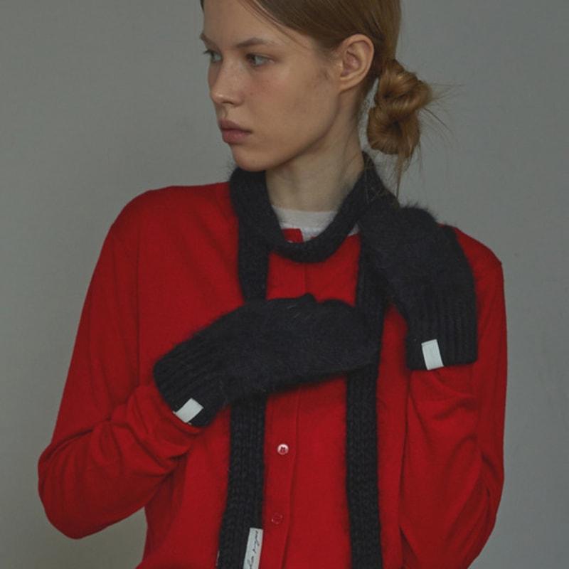 Белый проект АНГОРСКИЕ РУКАВИЦЫ [5 ЦВЕТОВ]