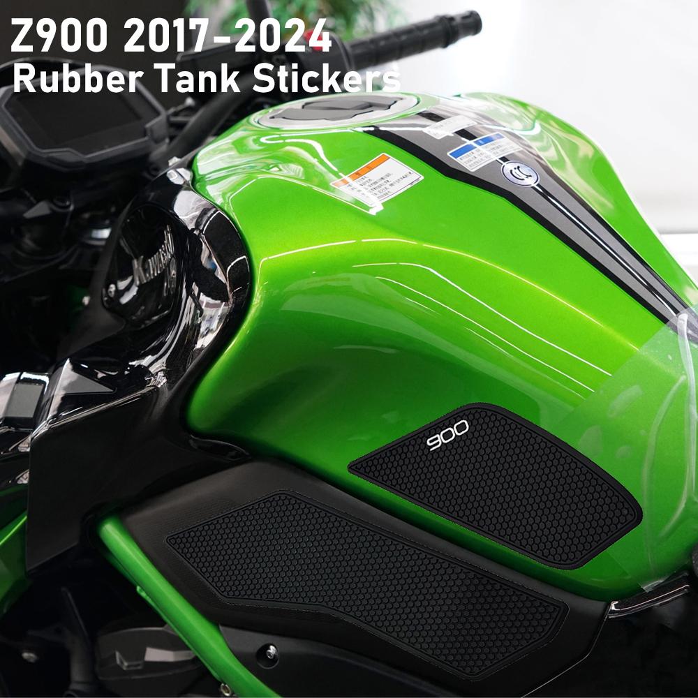 Для Kawasaki Z900 Z 900 Z900SE 2017 - 2025 2025 2025 2025 Мотоцикла Z900 Накладка на бак Защитная наклейка Наклейка на бак Защита коленей на бак