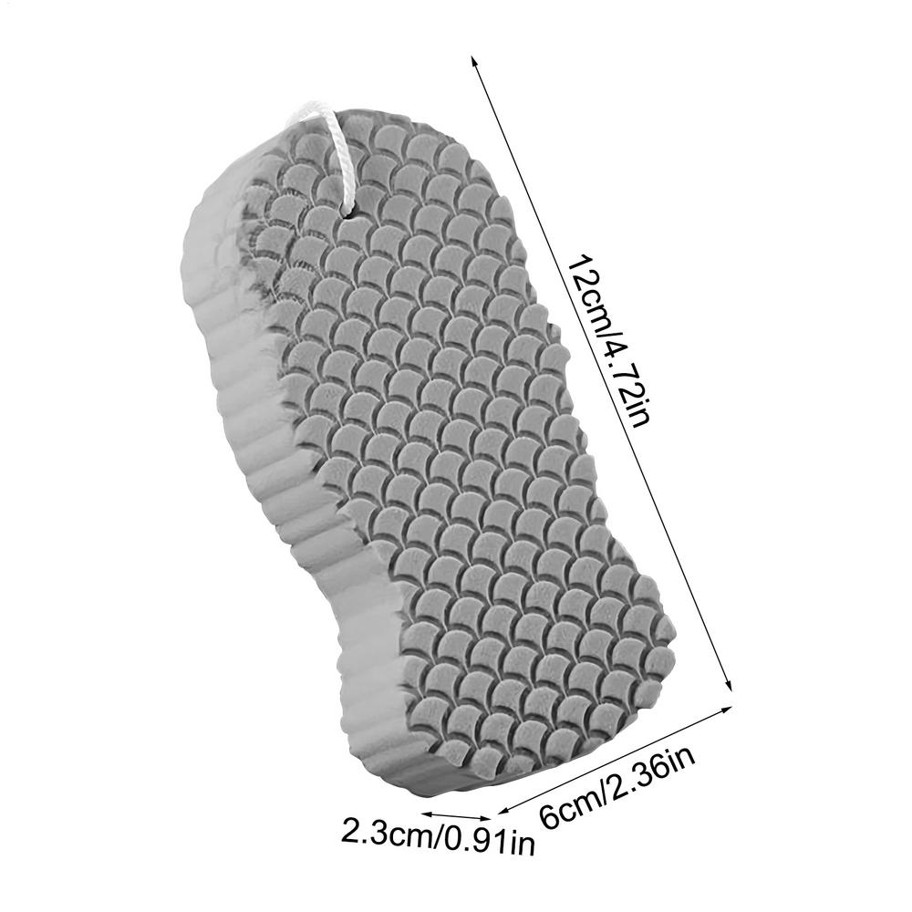Reusable Body Scrub Sponge Painless Shower Cleaner Gentle Foam Exfoliating Tool Skin Cleaning Accessory For Household Full Body
