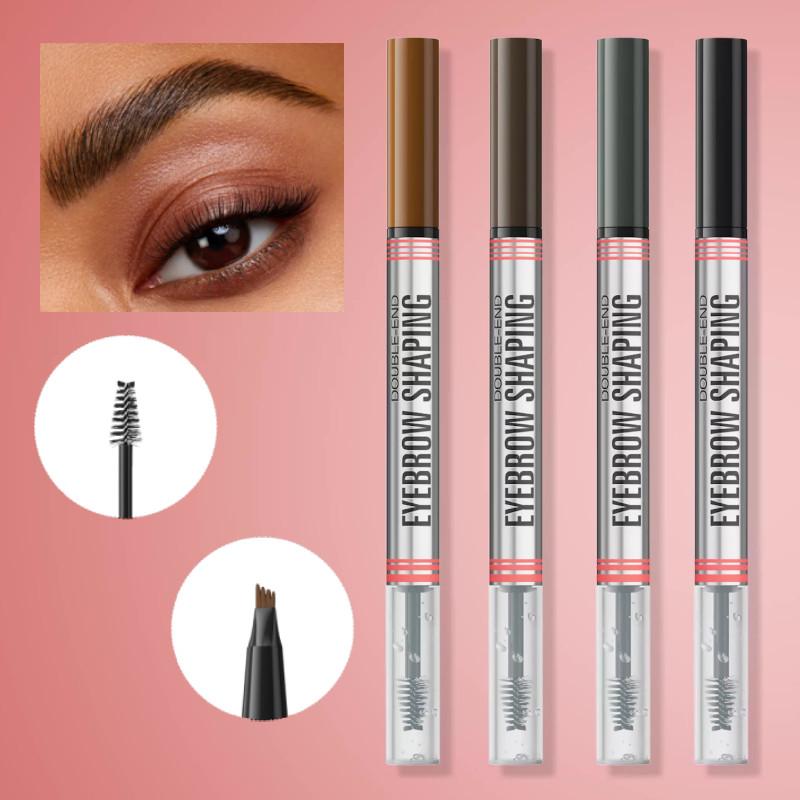 Hellokiss Dual-ended Liquid Eyebrow Pencil With Setting Gel For Perfect Brows
