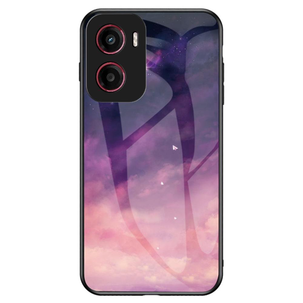 Чехол для Motorola Moto G05 4G с рисунком «Звездное небо», чехол для телефона из закаленного стекла