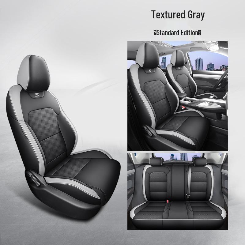 Universal Full Leather Car Seat Cushion for Bin Yue - Four Seasons, Five-Seater