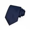 Solid Color Mens Necktie Trendy Gentlemen Men's Wedding Tie Classic Striped Neck Ties  For Business